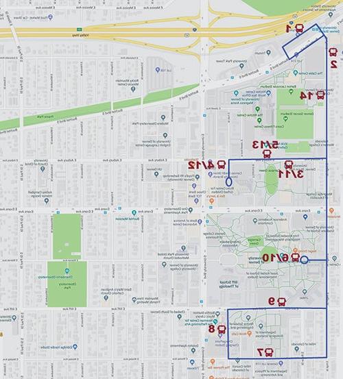 Set Shuttle Route with Stops